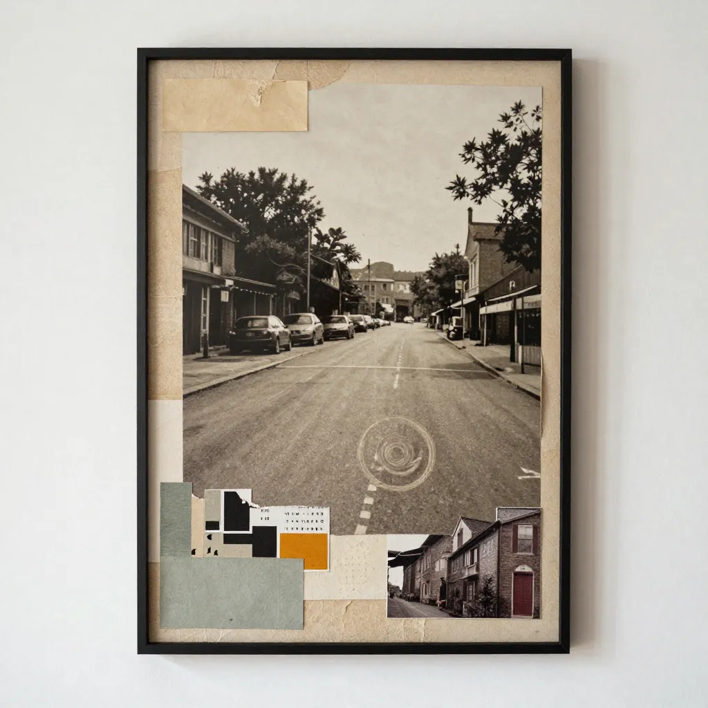 Luonnollisia materiaaleja sisältävä seinätaide