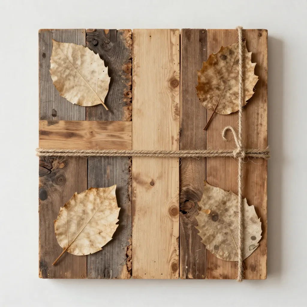 Luonnolliset materiaalit seinätaiteessa